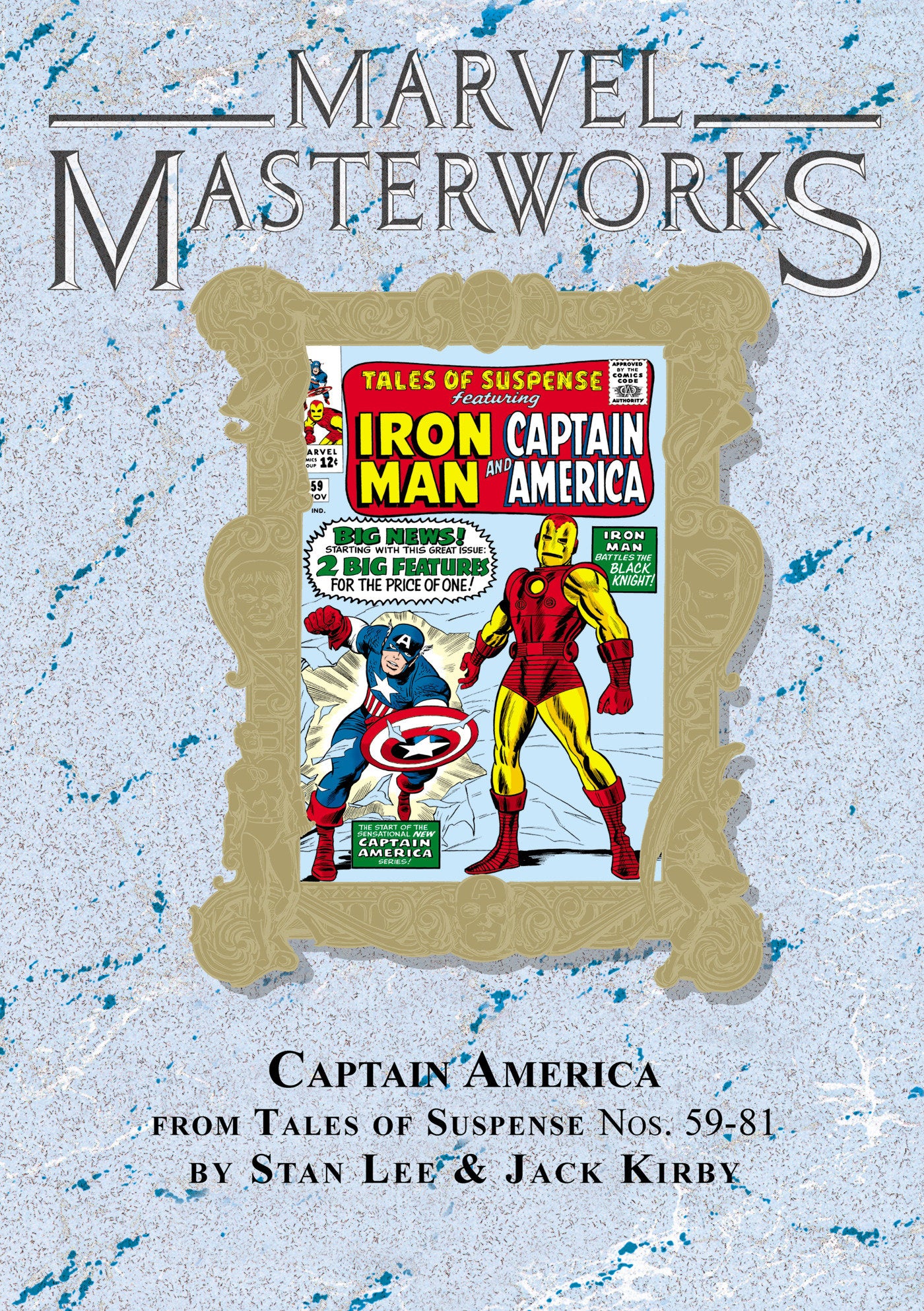 Marvel Masterworks Vol. 14 Captain America Hardcover Volume 01 (Direct Market Variant)