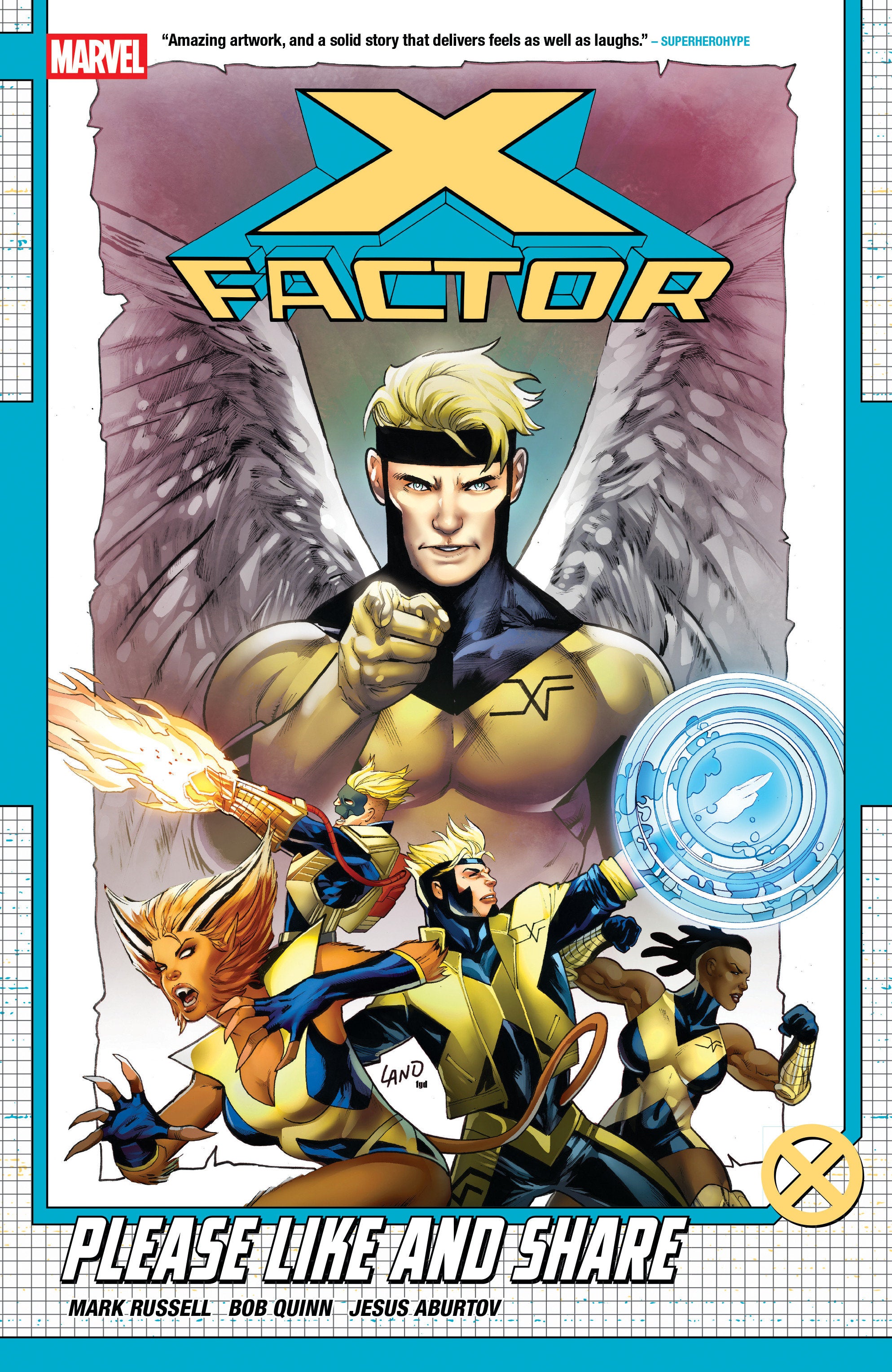 X-Factor By Mark Russell TPB Volume 01: Please Like And Share