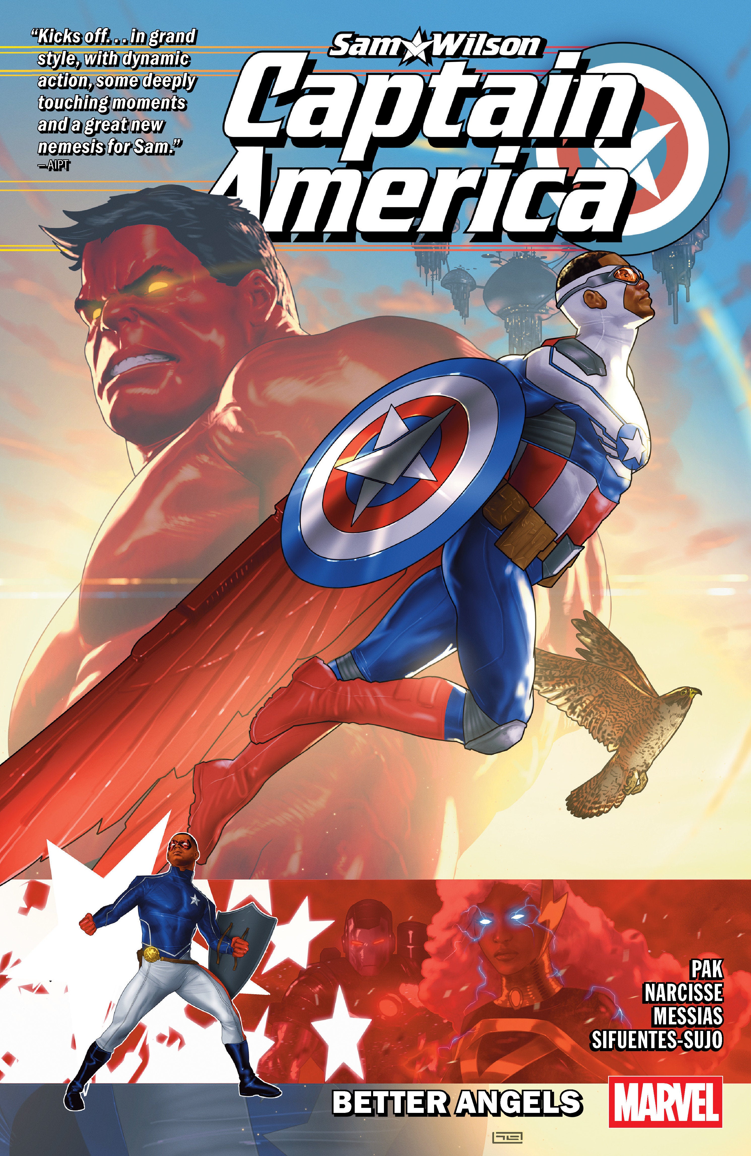 Sam Wilson, Captain America TPB Better Angels