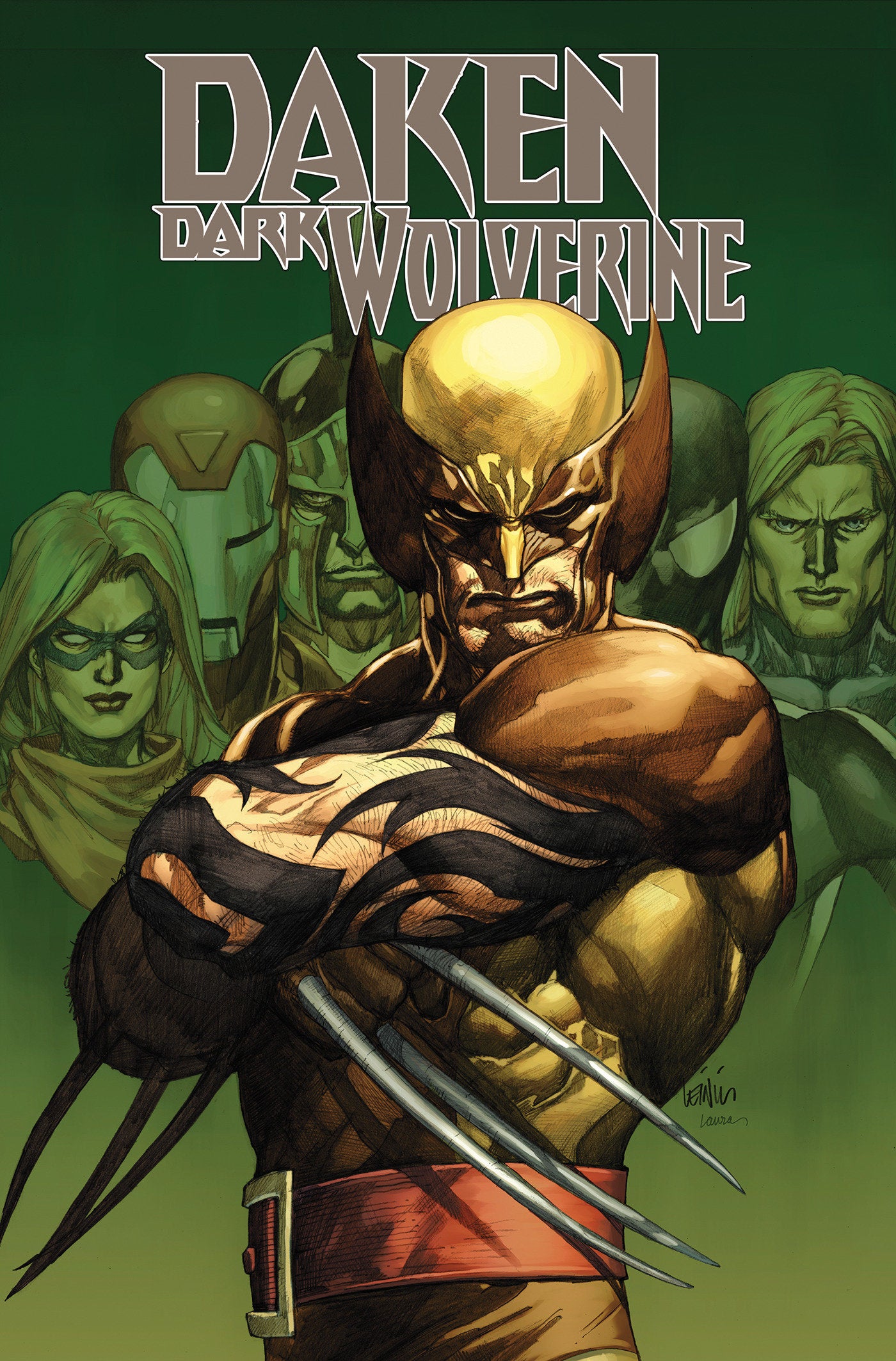 Daken: Dark Wolverine Omnibus Hardcover Leinil Yu Cover