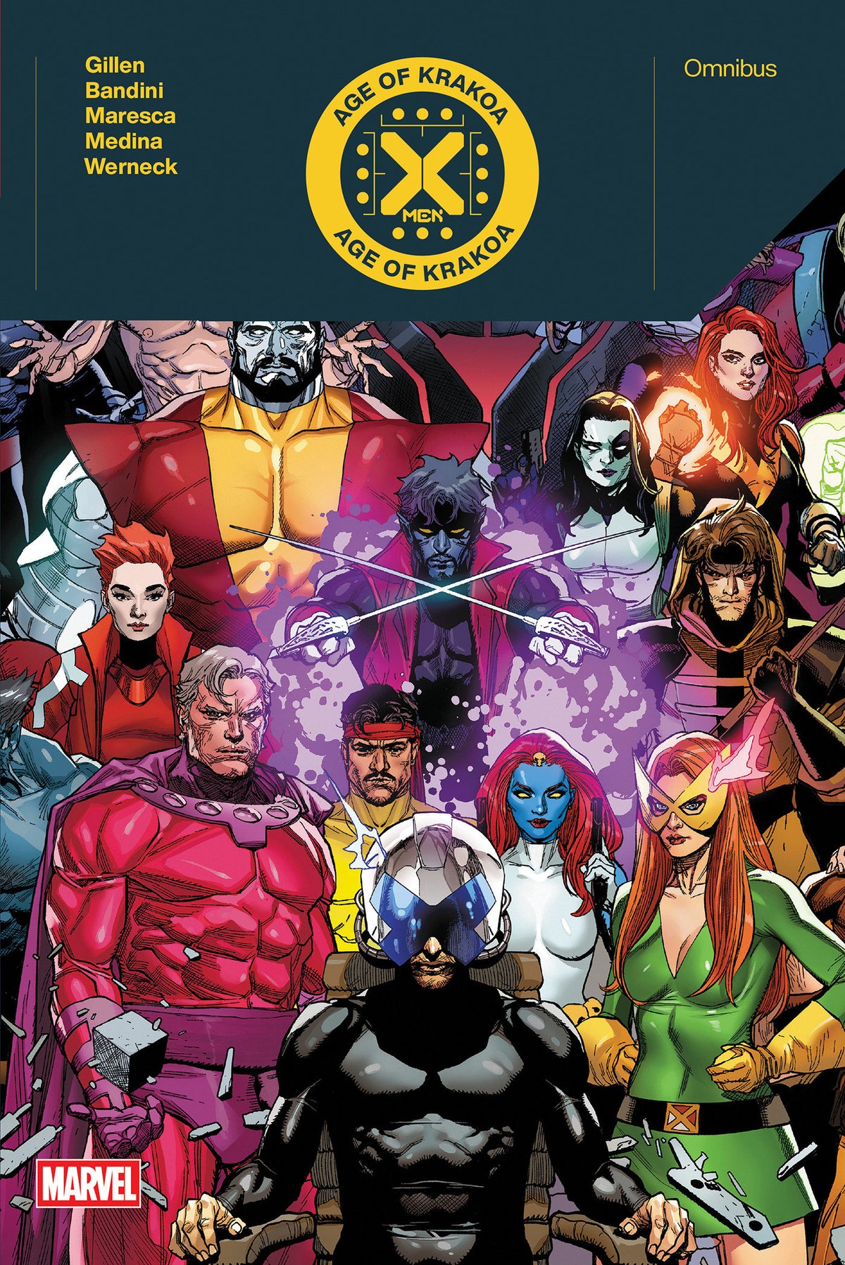 X-Men: Age of Krakoa by Kieron Gillen Omnibus Hardcover Leinil Yu Cover