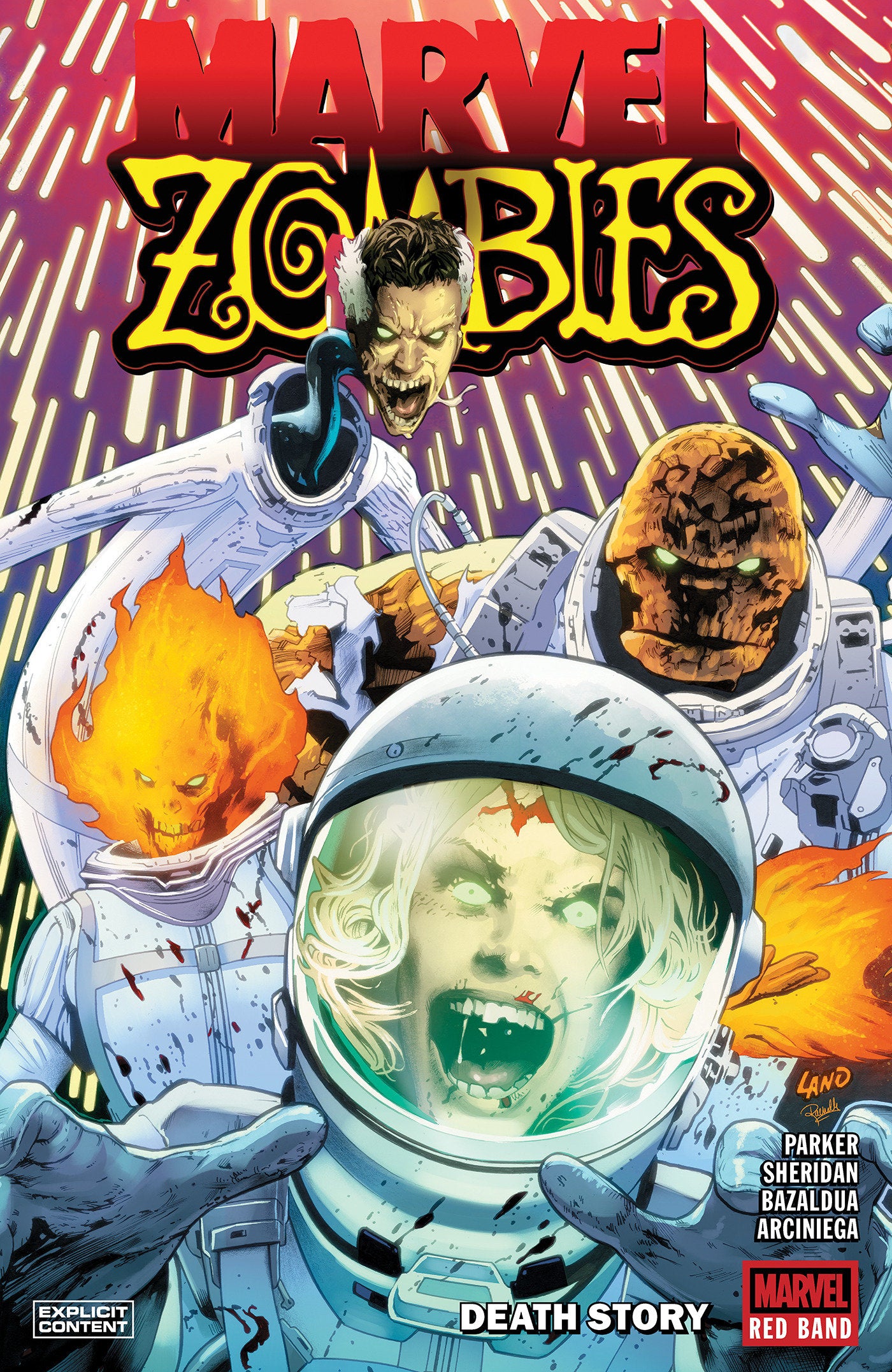 Marvel Zombies: Red Band TPB Death Story