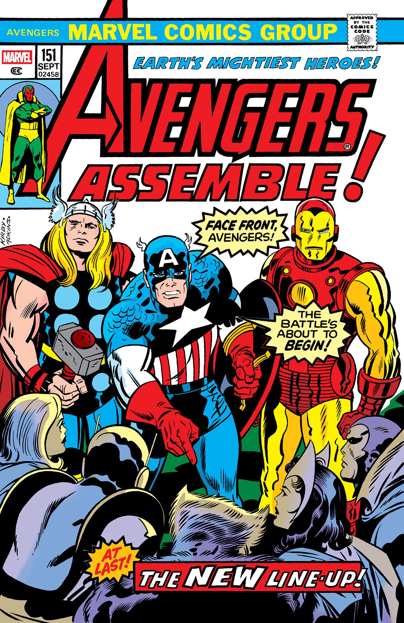 The Avengers Omnibus Hardcover Volume 06 Jack Kirby Cover [Direct Mark