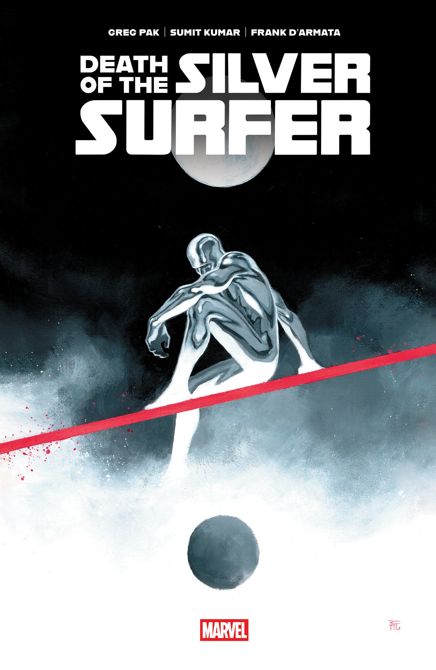 Death of The Silver Surfer Hardcover
