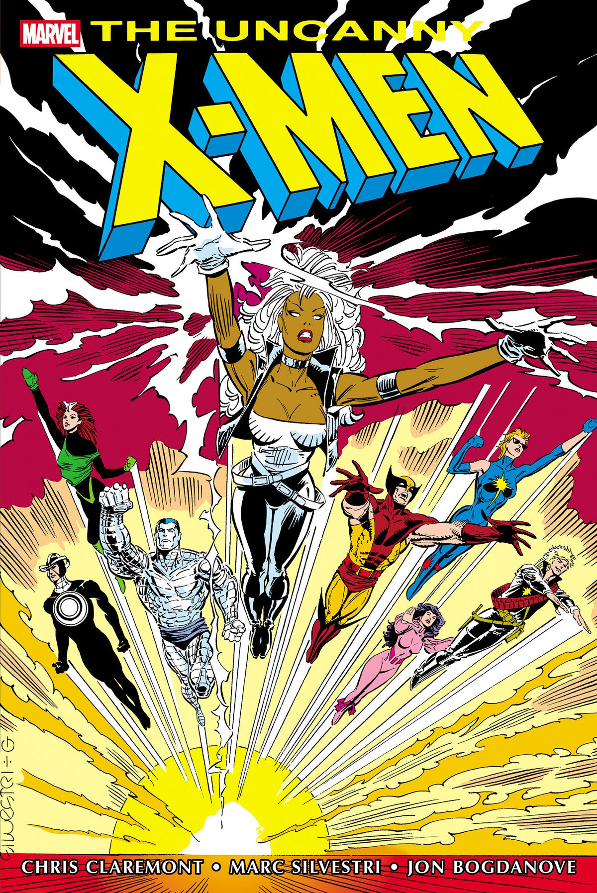 Uncanny X-Men Omnibus Hardcover Volume 06 Marc Silvestri Cover