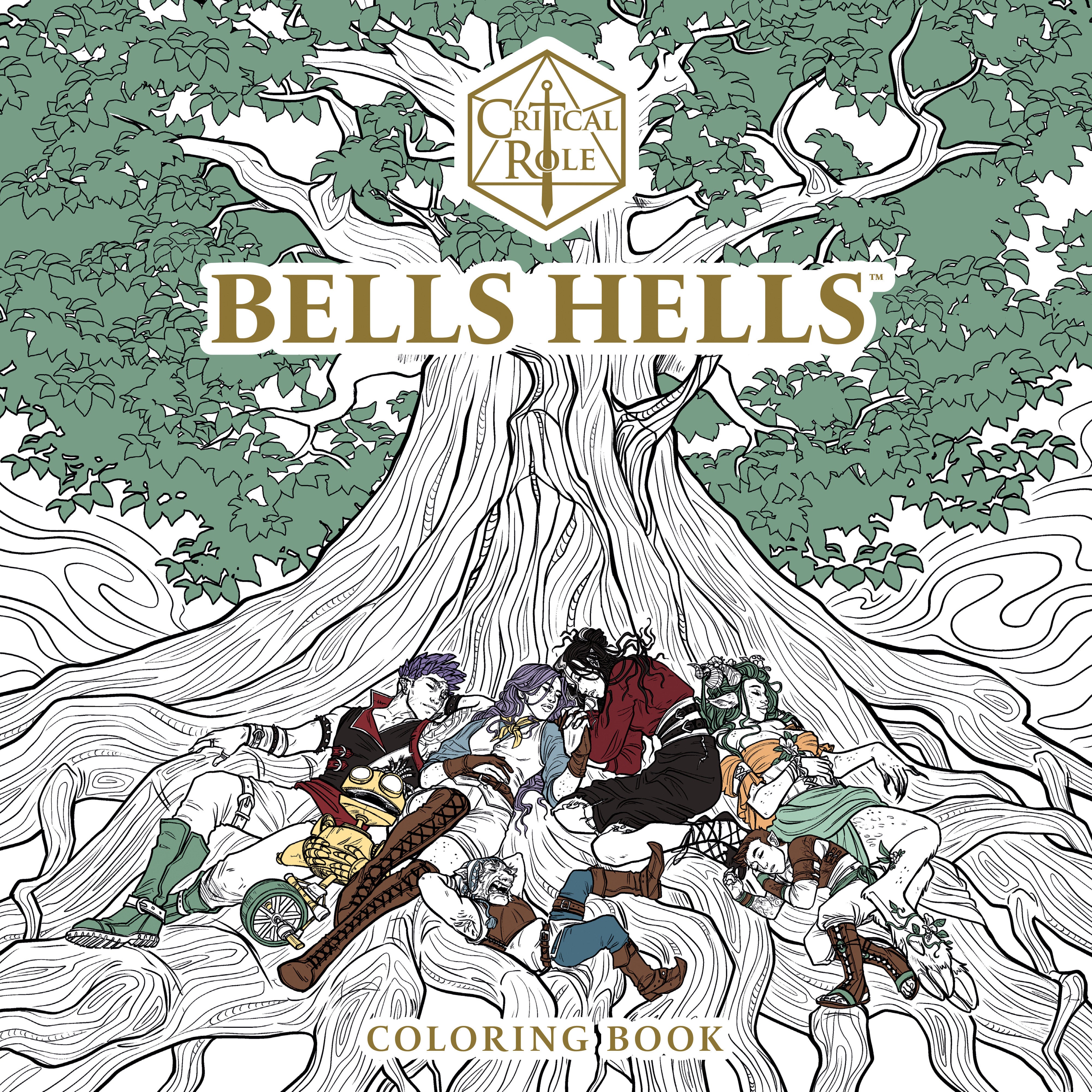 Critical Role: Bells Hells Coloring Book