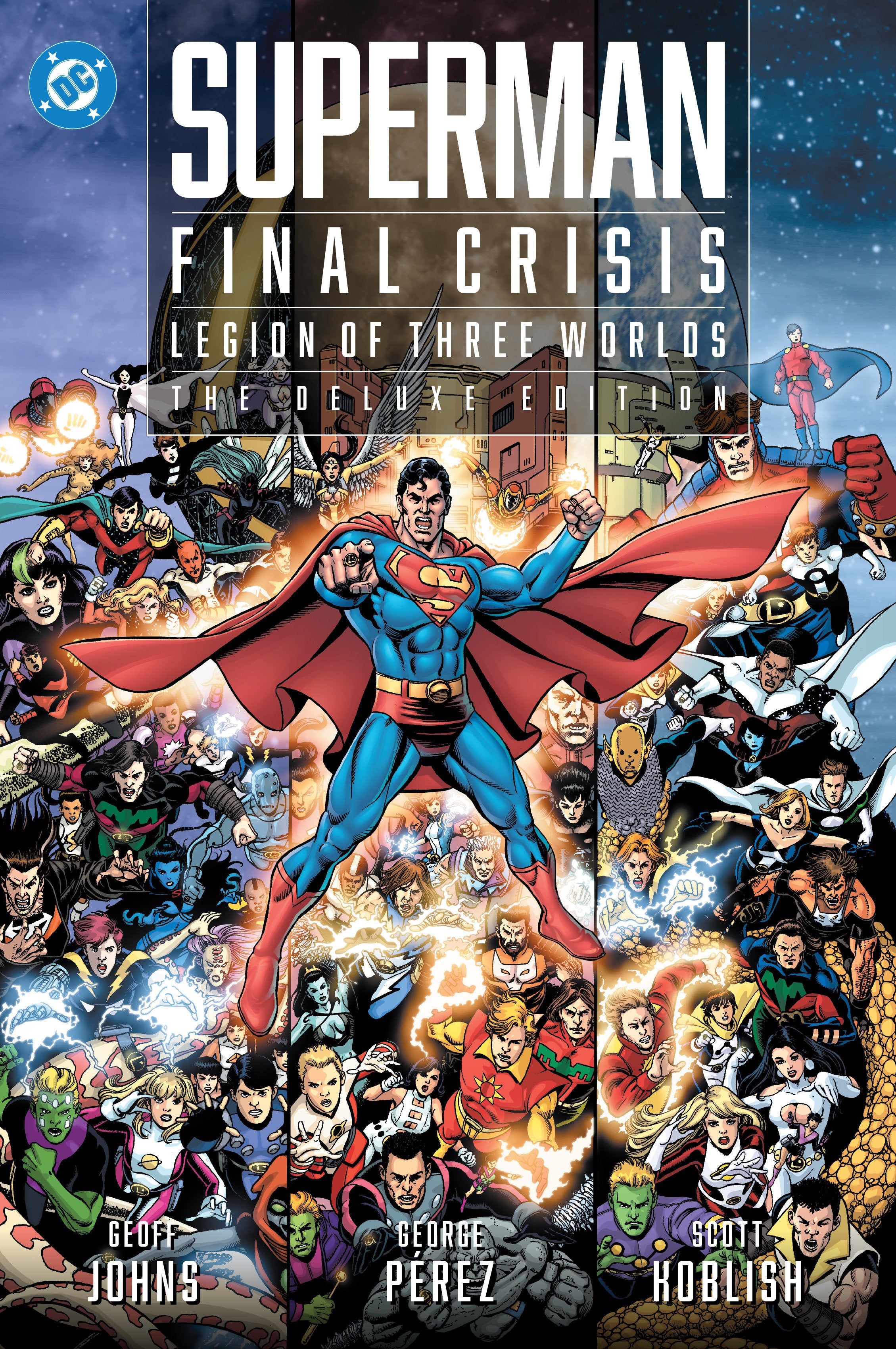 Superman Final Crisis: Legion Of Three Worlds: The Deluxe Edition Hardcover