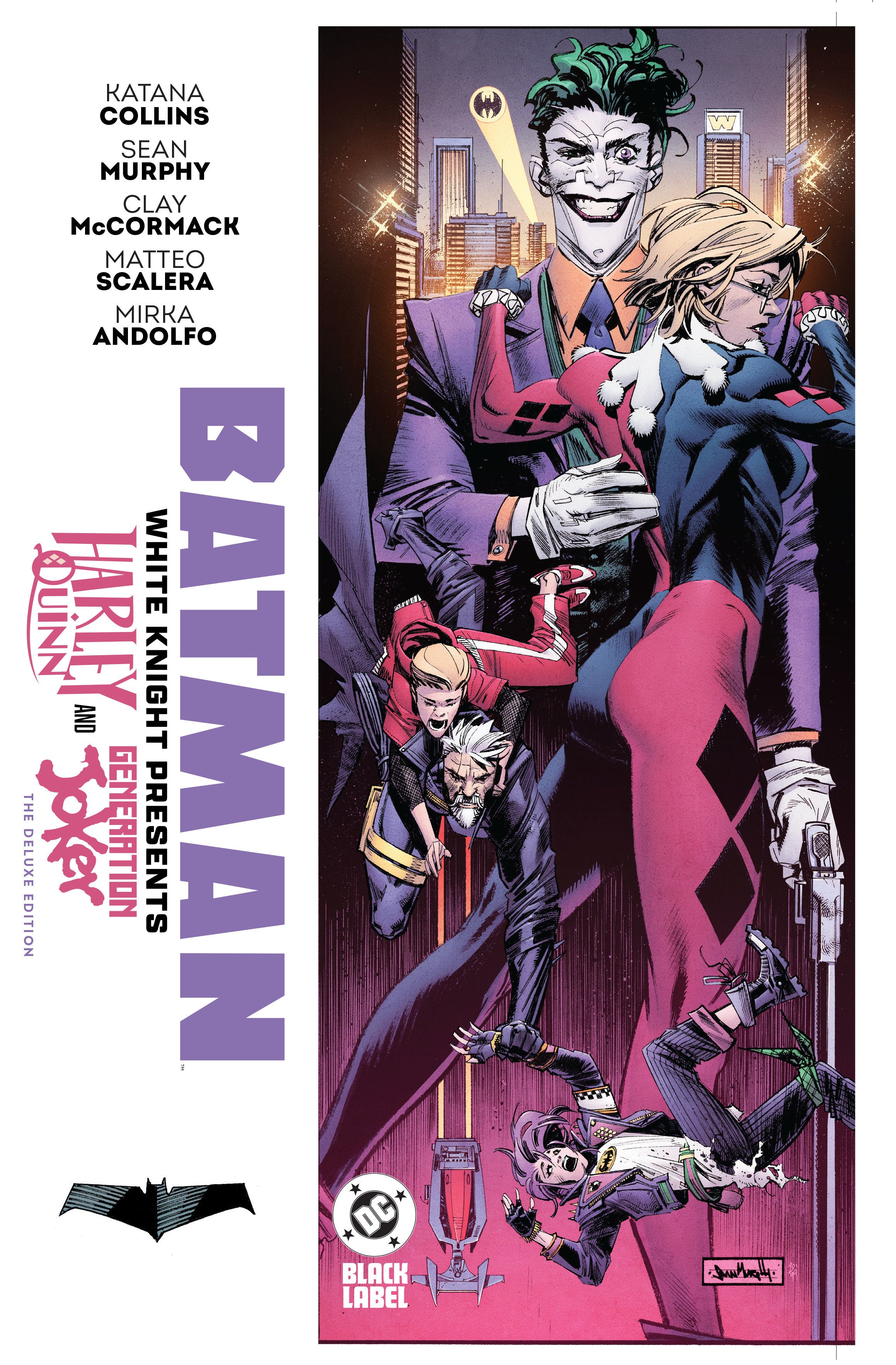 Batman White Knight Presents: Harley Quinn And Generation Joker Hardcover Deluxe Edition