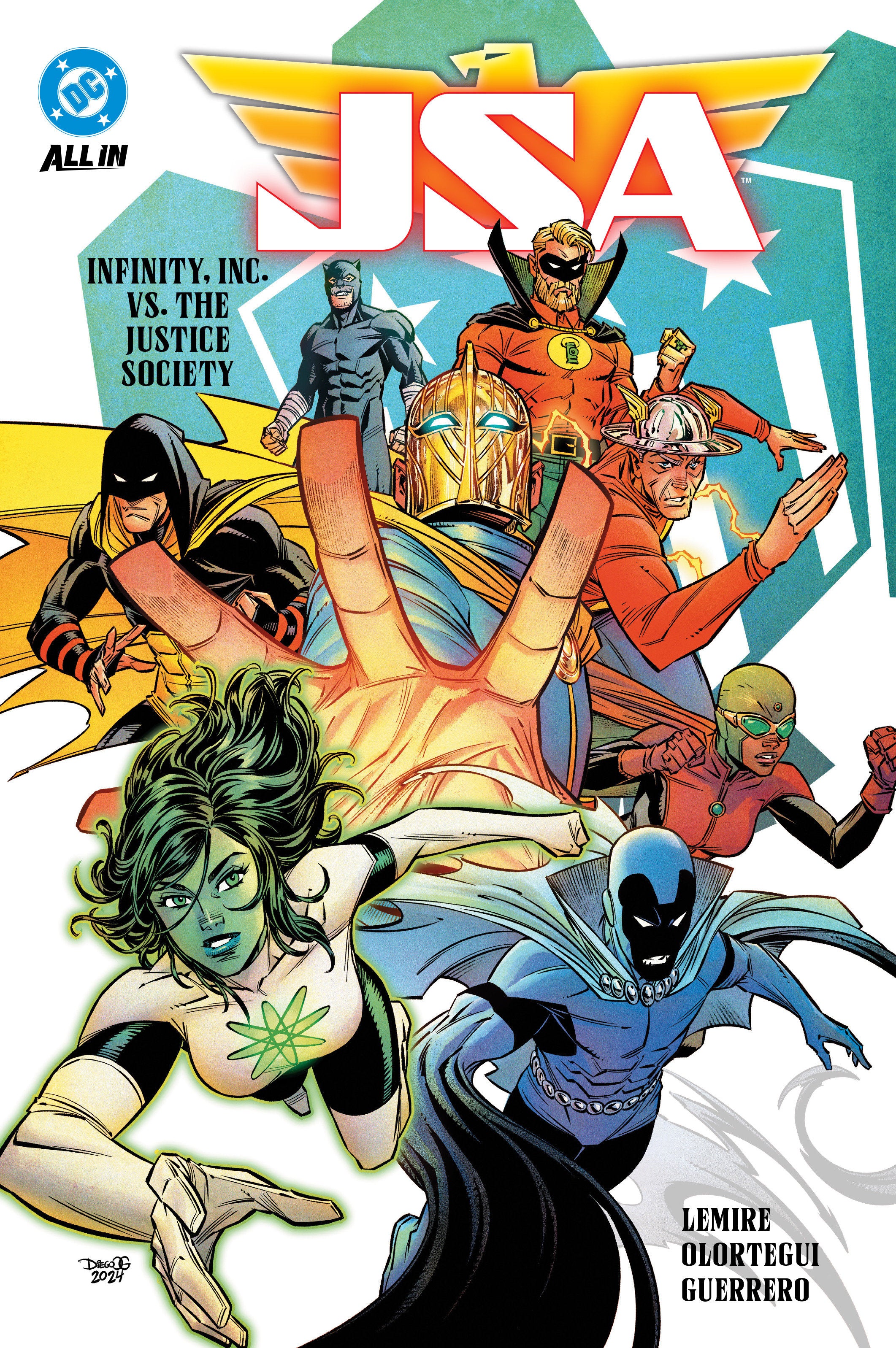 JSA TPB Volume 01: Infinity, Inc vs. The Justice Society
