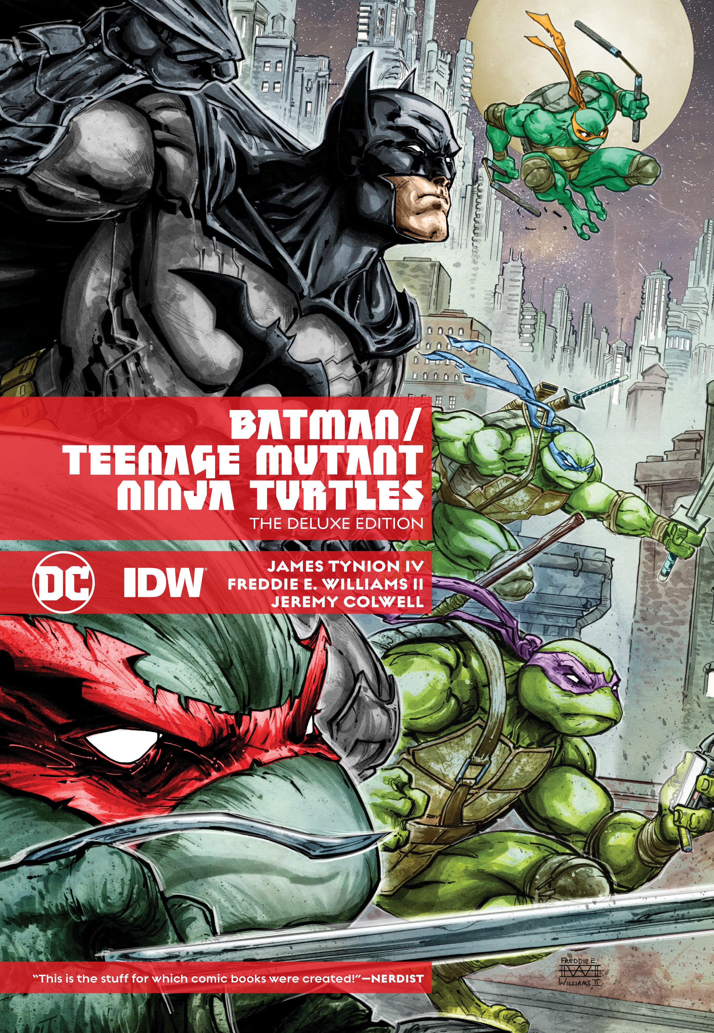 Batman/Teenage Mutant Ninja Turtles Hardcover Deluxe Edition (New Edition)