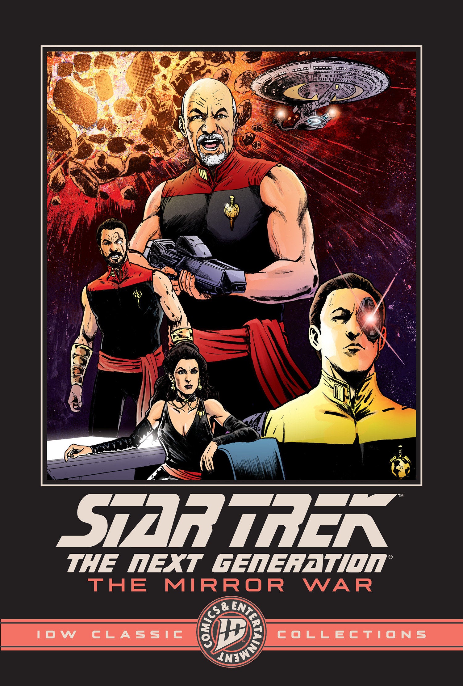 Star Trek: The Next Generation - The Mirror War TPB IDW Classic Collections