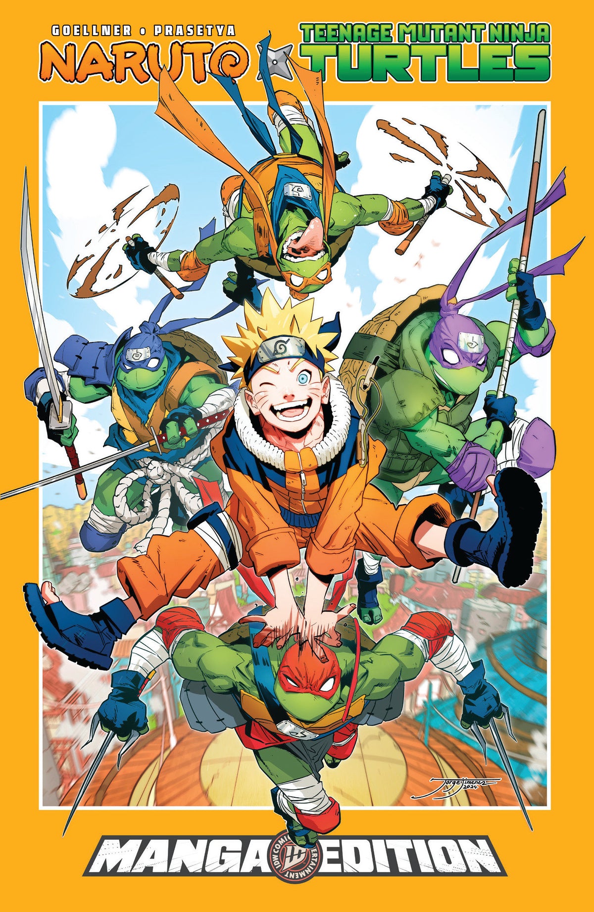 Naruto x Teenage Mutant Ninja Turtles: Manga Style Edition TPB