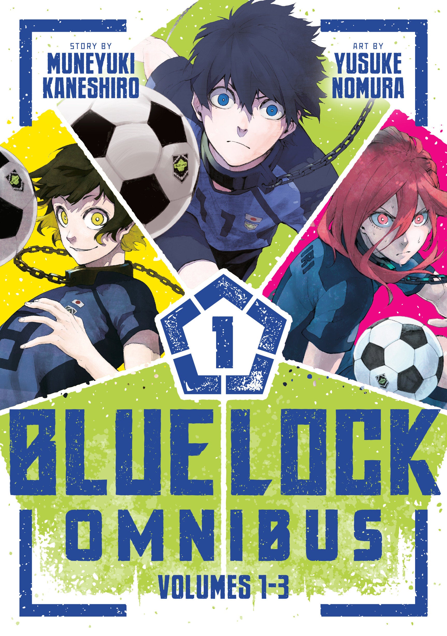 Blue Lock Manga Omnibus Volume 01 (Volumes 1-3)