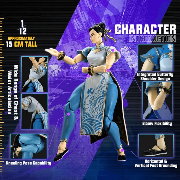 FigLite Street Fighter 6 Chun-Li 1/12 Action Figure