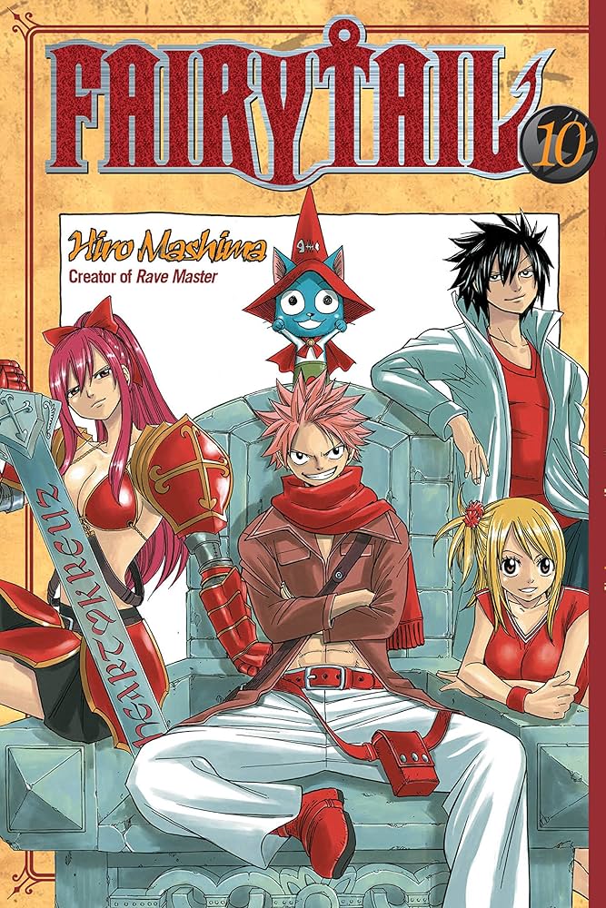 Fairy Tail Manga Volume 10