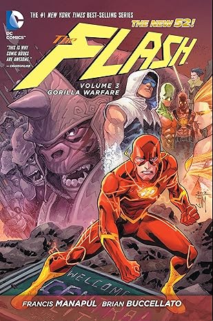 The Flash Hardcover Volume 03 Gorilla Warfare (N52)