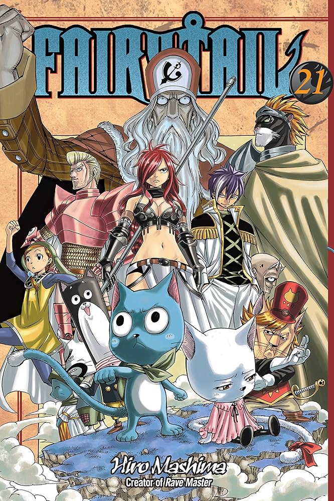 Fairy Tail Manga Volume 21