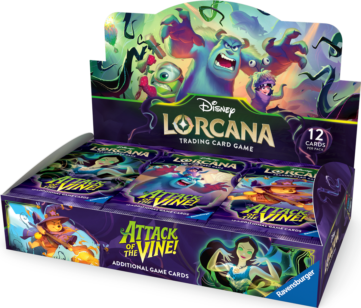DISNEY LORCANA SET 13 ATTACK OF THE VINE! BOOSTER BOX (PRE-ORDER)
