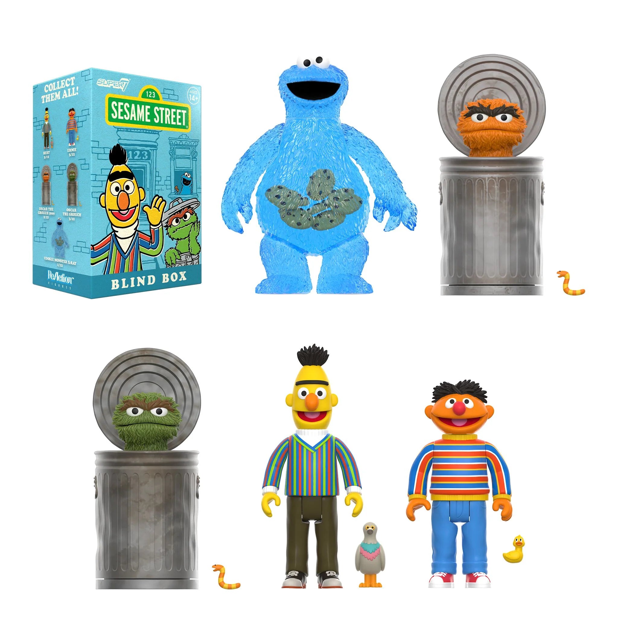 Sesame Street Blind Box Wave 1 Individual Blind Box