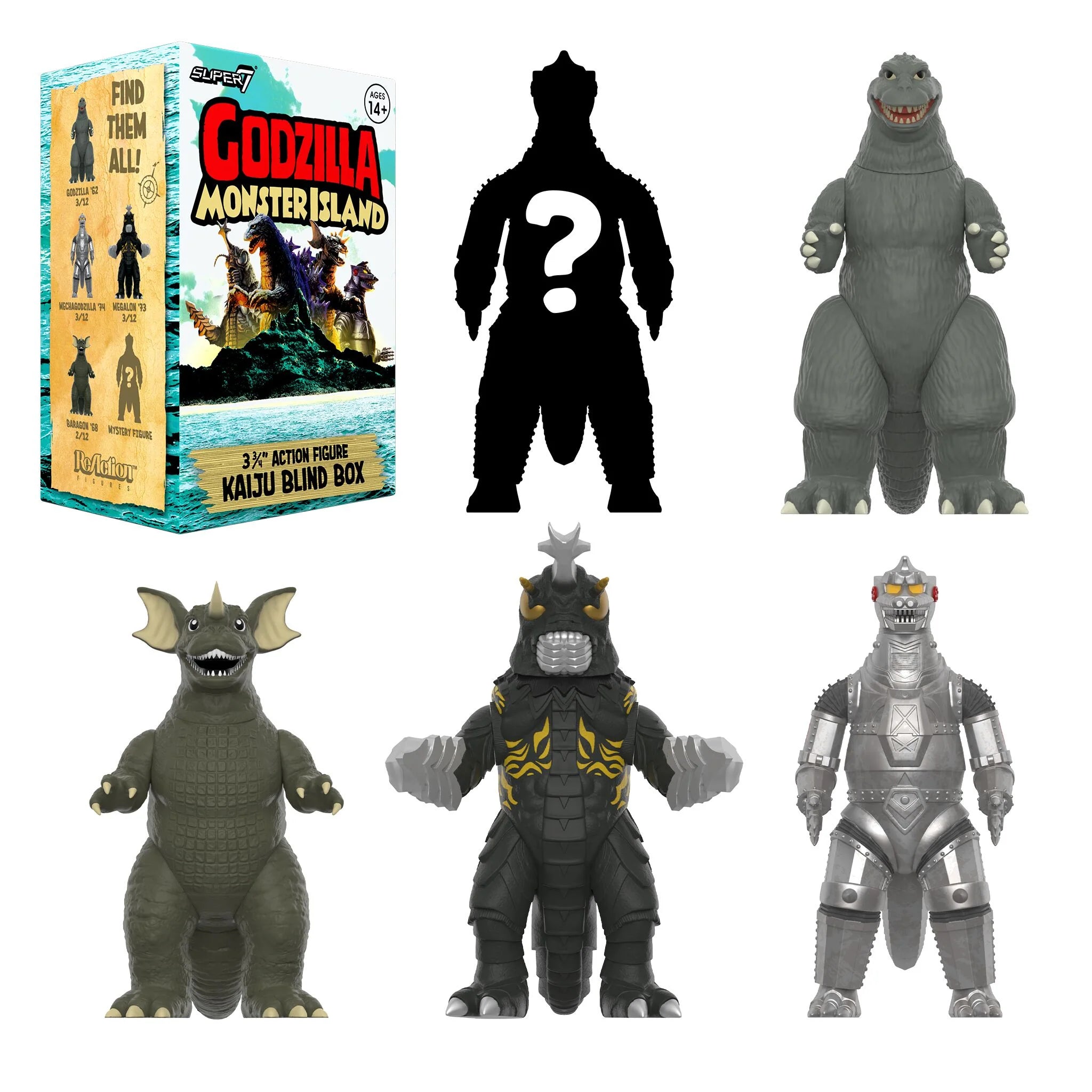 Toho Blind Box Wave 7 Godzilla Monster Island