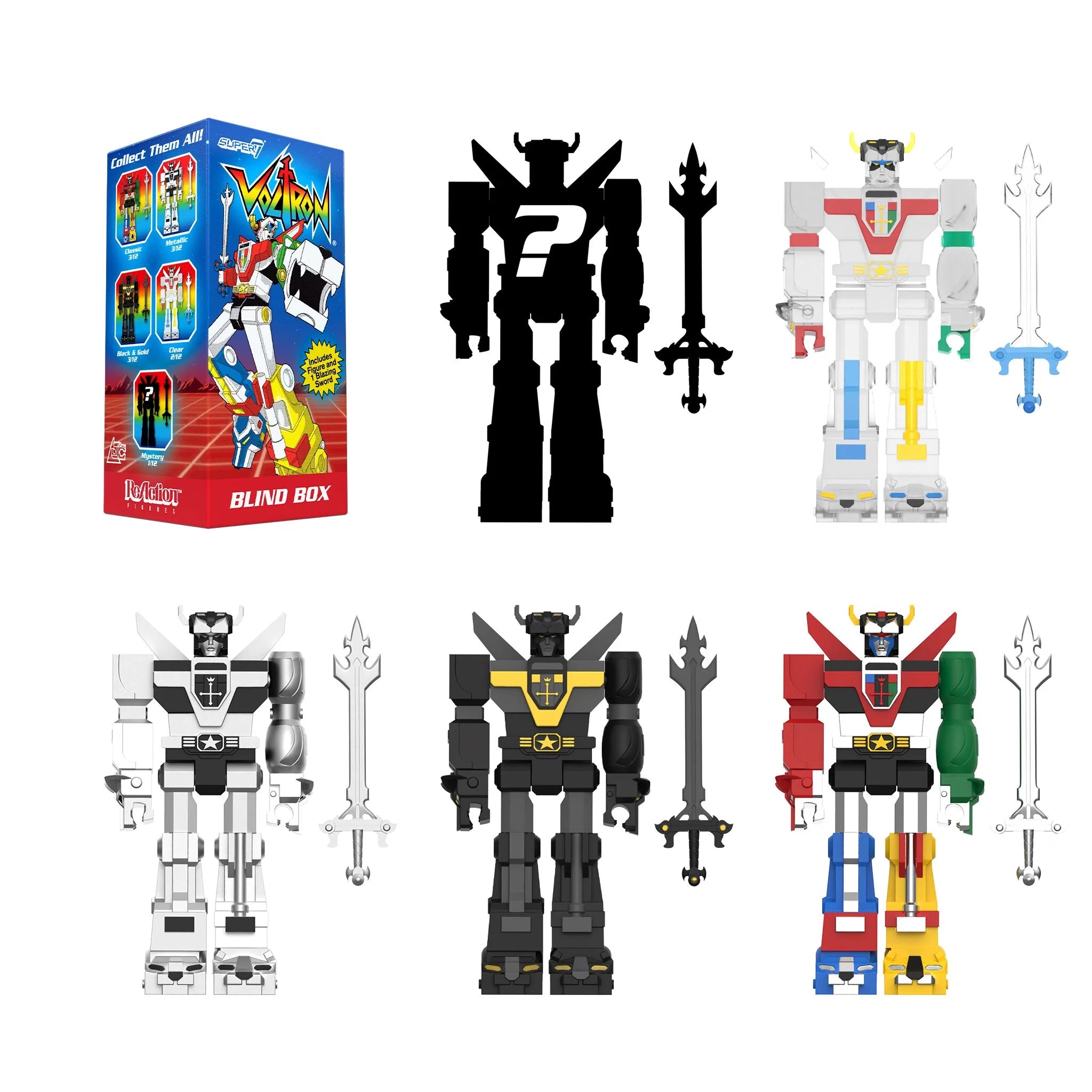 Super7 Voltron Blind Box Wave 1
