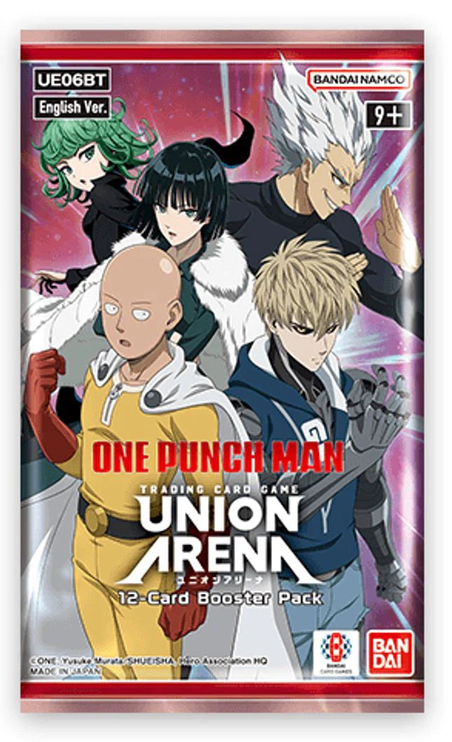 one punch man booster box Union Arena One Punch Man Booster Pack