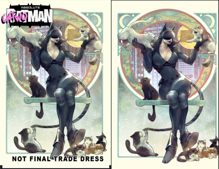 Absolute Catwoman #1 TRADE AND VIRGIN FOIL BUNDLE - Ivan Tao - LTD 800 (PRE-ORDER)