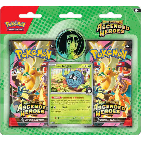 POKEMON ME2.5 ASCENDED HEROES 2-PACK BLISTER COLLECTIONS