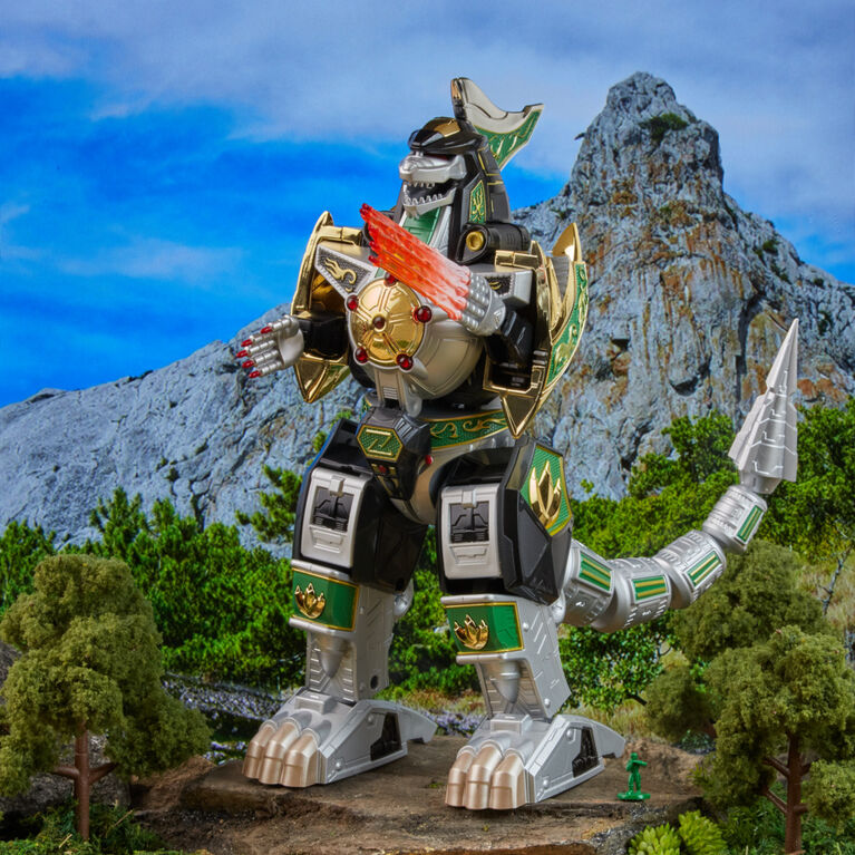 Power Rangers Lighting MMPR Dragonzord Case