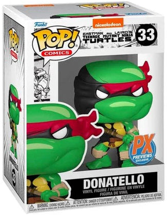 Pop! Comics: Nickelodeon Teenage Mutant Ninja Turtles Donatello (Previews Exclusive) Vinyl Figure