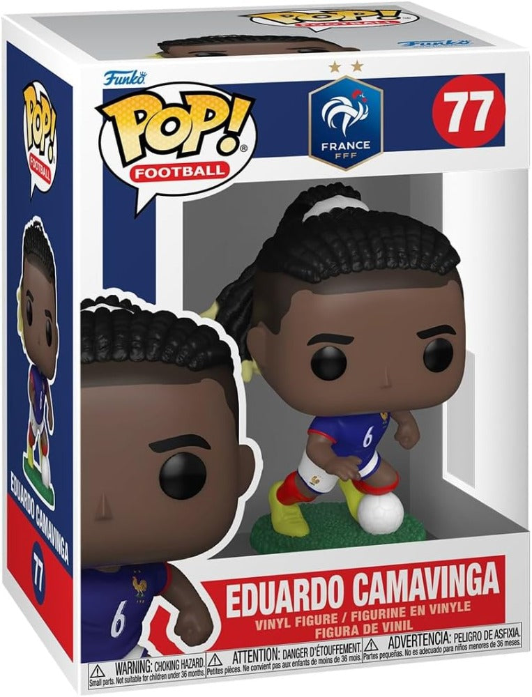 Pop! Football: FIFA 2026 World Cup French Football Federation Eduardo Camavinga Vinyl Figure