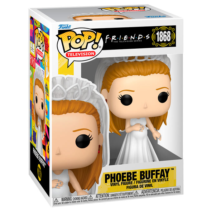 Pop! TV: Friends Phoebe Buffay Wedding Dress Vinyl Figure