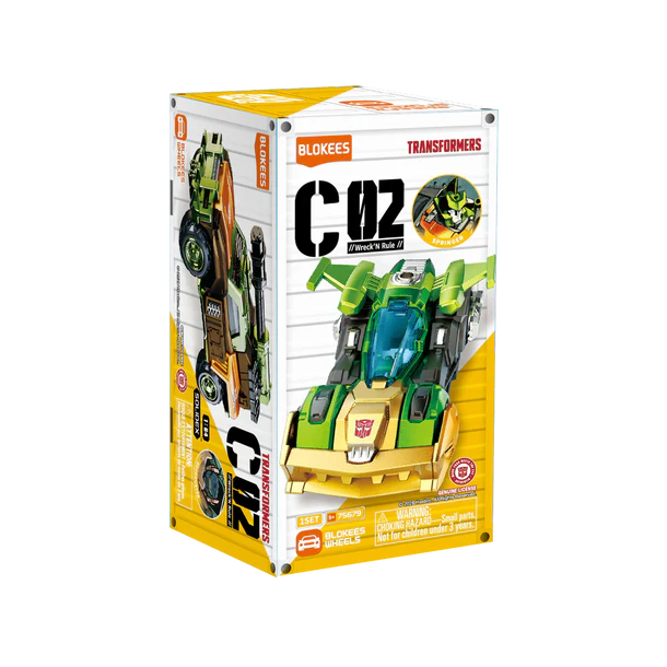 Blokees Wheels Transformers: C02 Wreck'N Rule