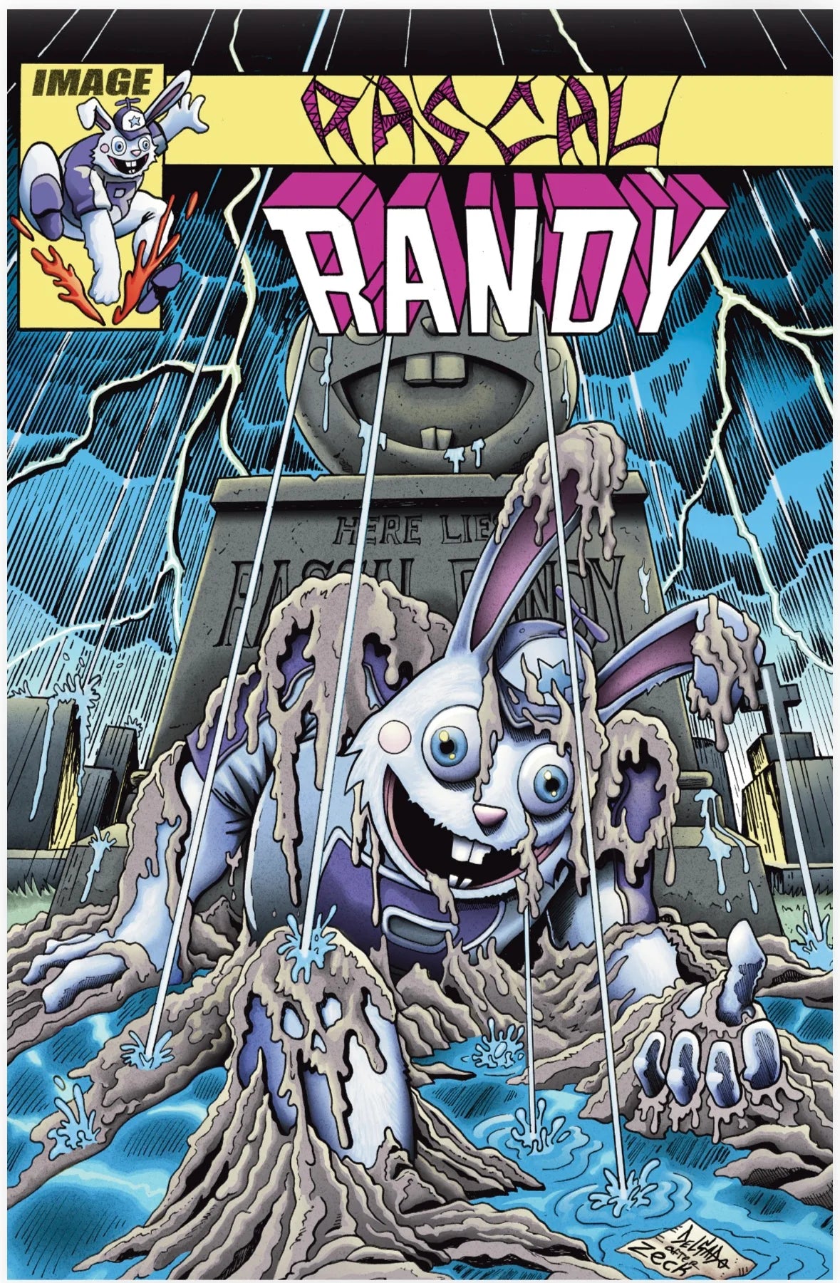 Exquisite Corpses: Rascal Randy #2 Kevin Delgado Limited Exclusive Variant
