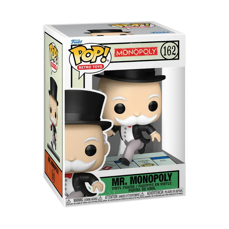 Popvinyl Monopoly Mr Monopoly pass Go
