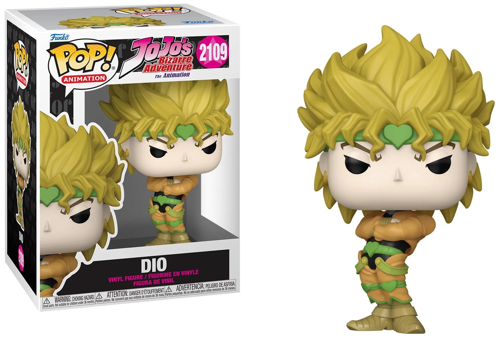 Pop Animation Jojos Dio Figure