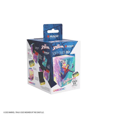 Gamegenic - MTG Soft Crate: Marvel's Spider-Man - Spider-Man/Spider-Gwen