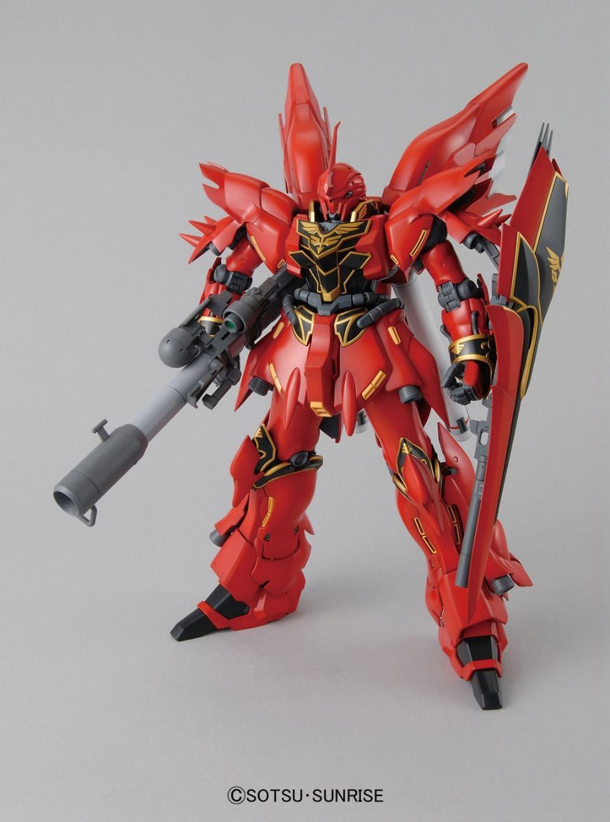 MG MSN-0S SINANJU - NEO ZEON MOBILE SUIT CUSTOMIZED FOR NEWTYPE (ANIME COLOR VER)