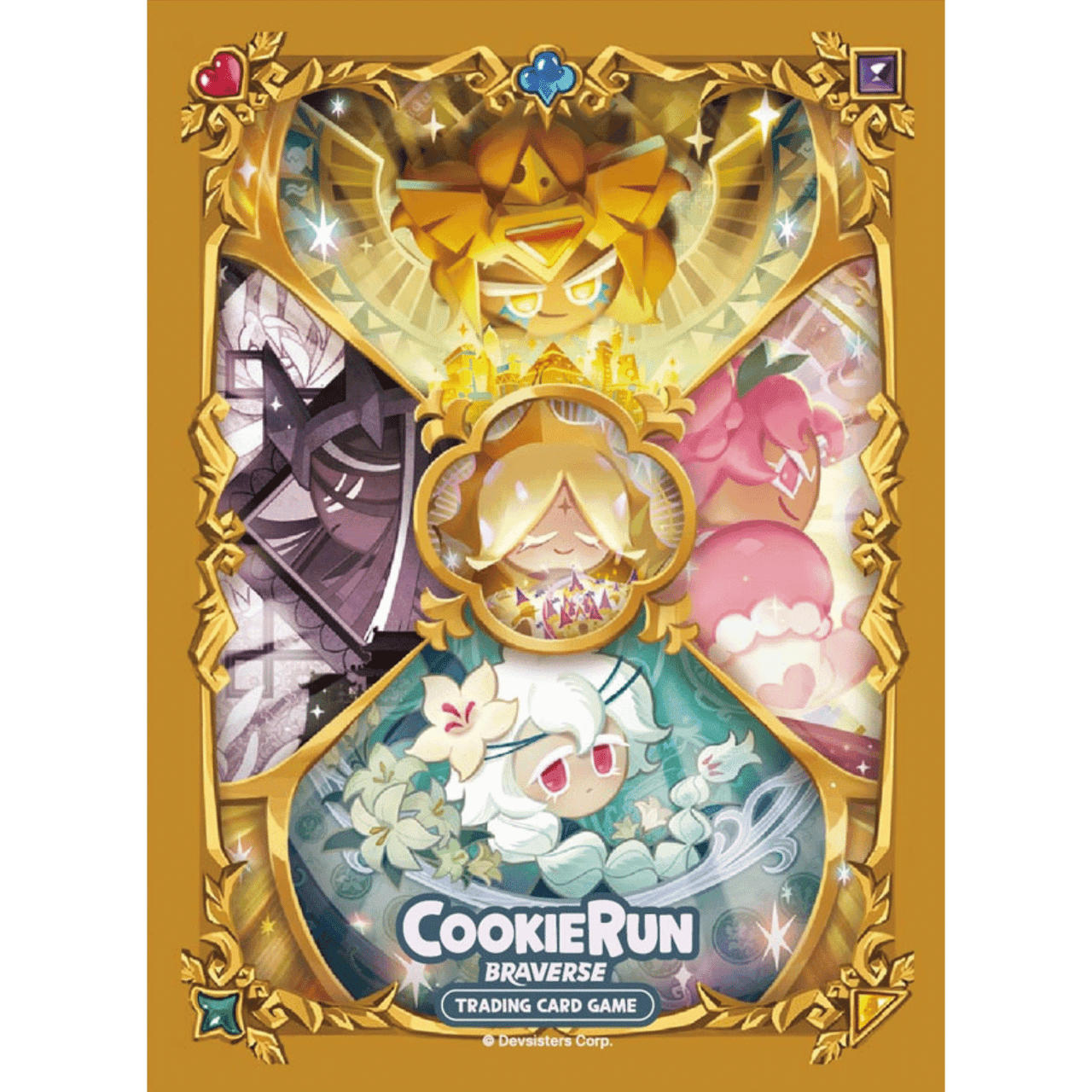 Cookierun Braverse Glow sleeves Age of Heroes and Kingdoms 100ct