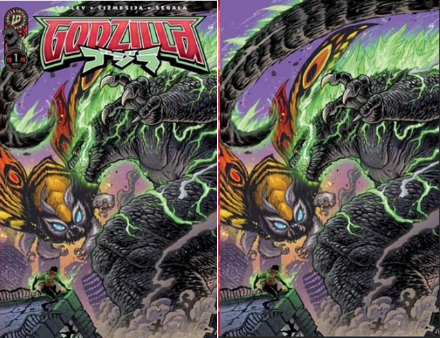 Godzilla #1 2025 SDCC Matt Frank Exclusive Cover Ltd 500