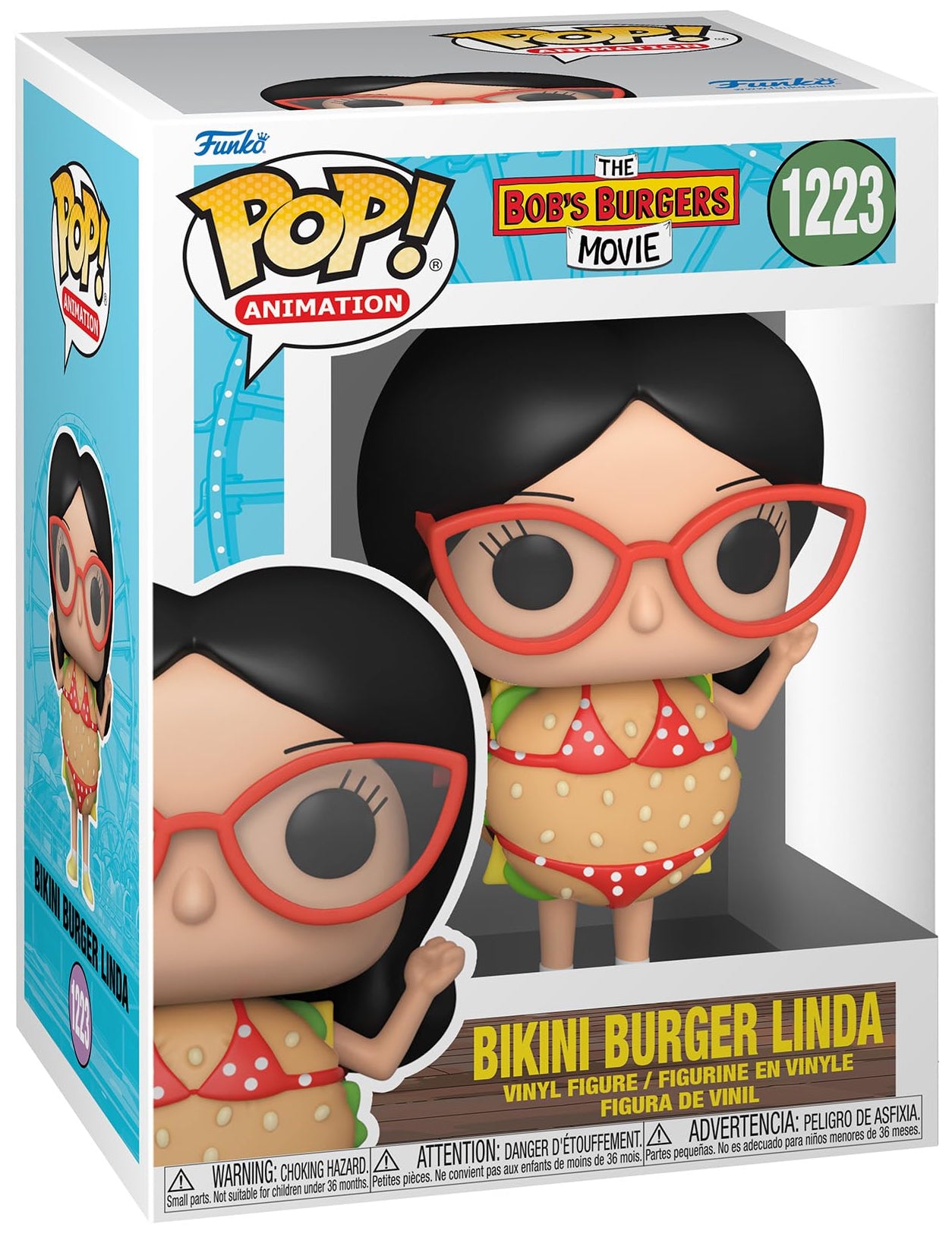 Pop! Animation: Bob’s Burgers Movie Bikini Burger Linda Vinyl Figure