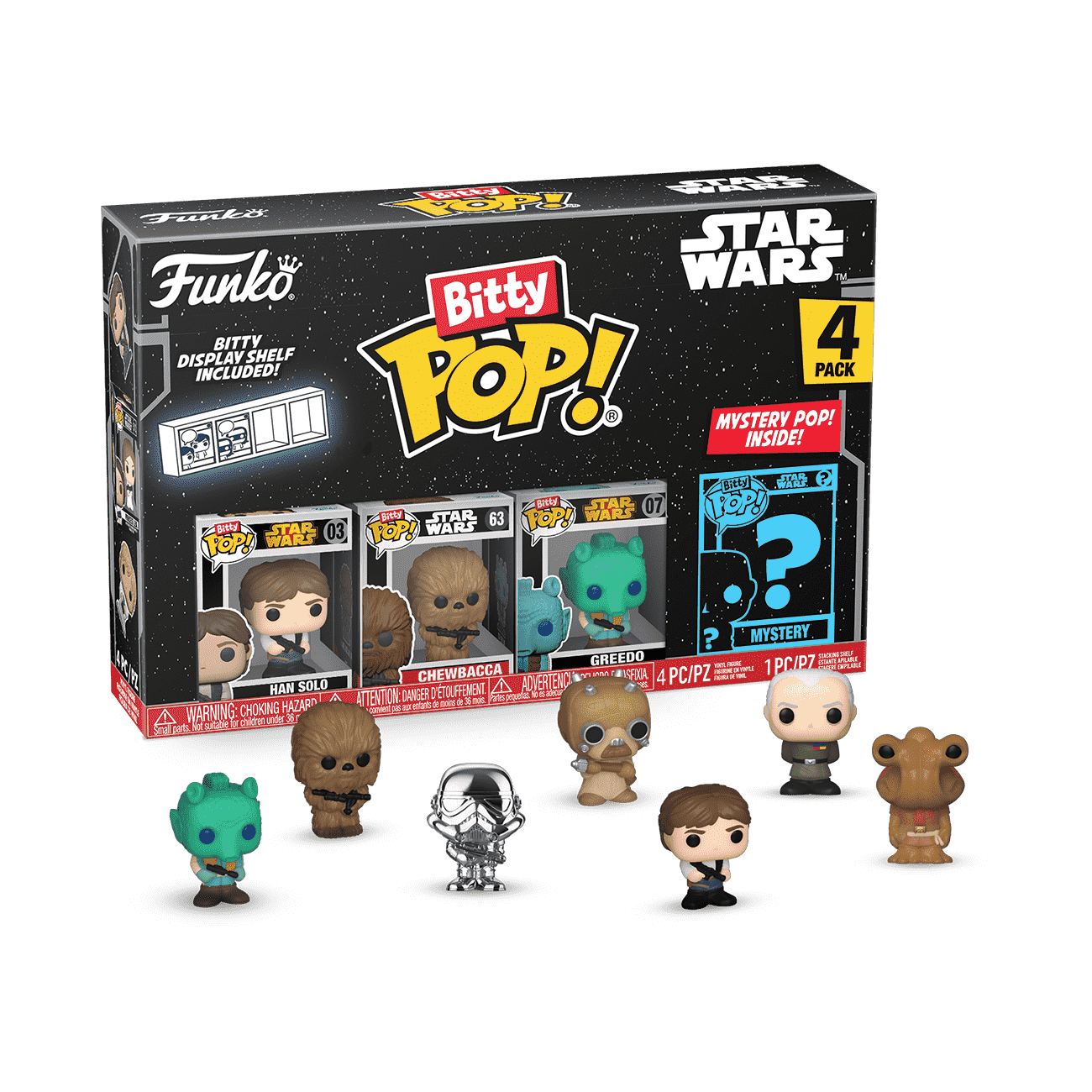 Bitty Pop! Star Wars (Series 3) 4-Pack Vinyl Figure