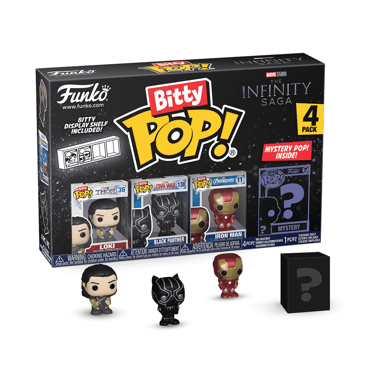 Bitty Pop! Marvel Infinity Saga (Series 4) 4-Pack Vinyl Figure