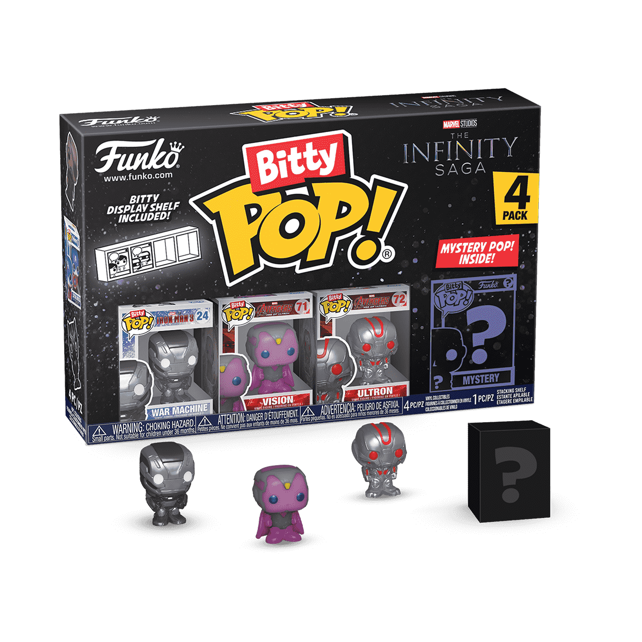 Bitty Pop! Marvel Infinity Saga (Series 3) 4-Pack Vinyl Figure