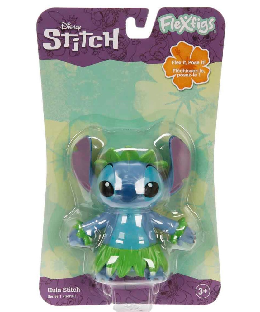 Flexfigs: Disney Lola and Stitch Hula Stitch Action Figure