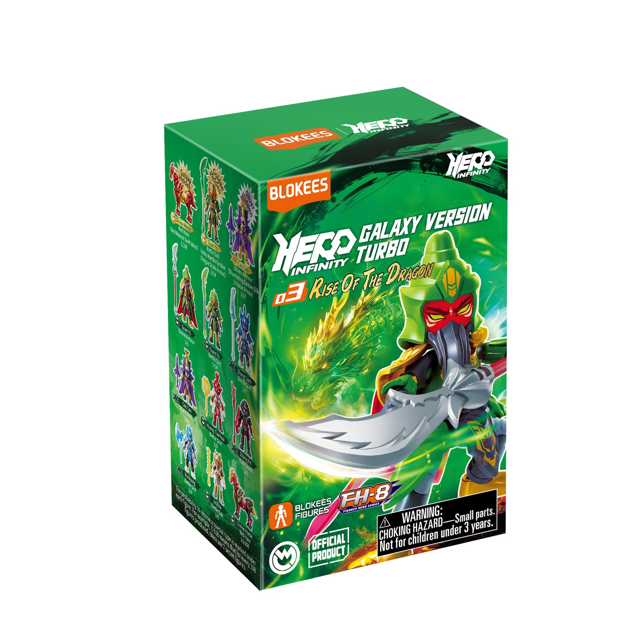 Blokees Hero Infinity: Galaxy Version Turbo 03 Rise of the Dragon