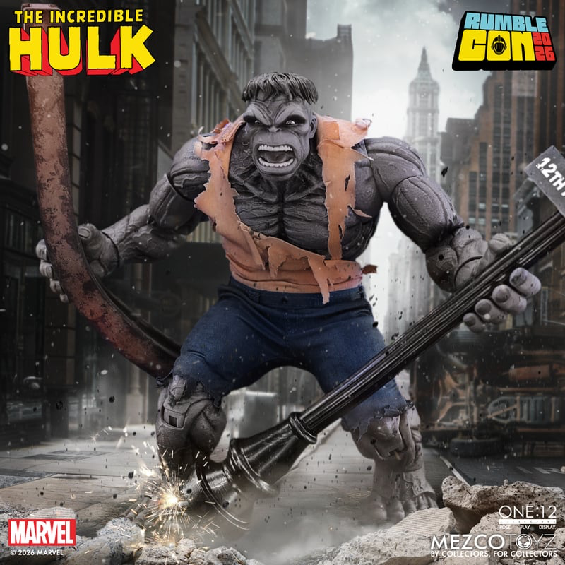 ONE:12 Collective - Incredible Hulk: First Appearance Gray Hulk Edition - NYCC Exclusive