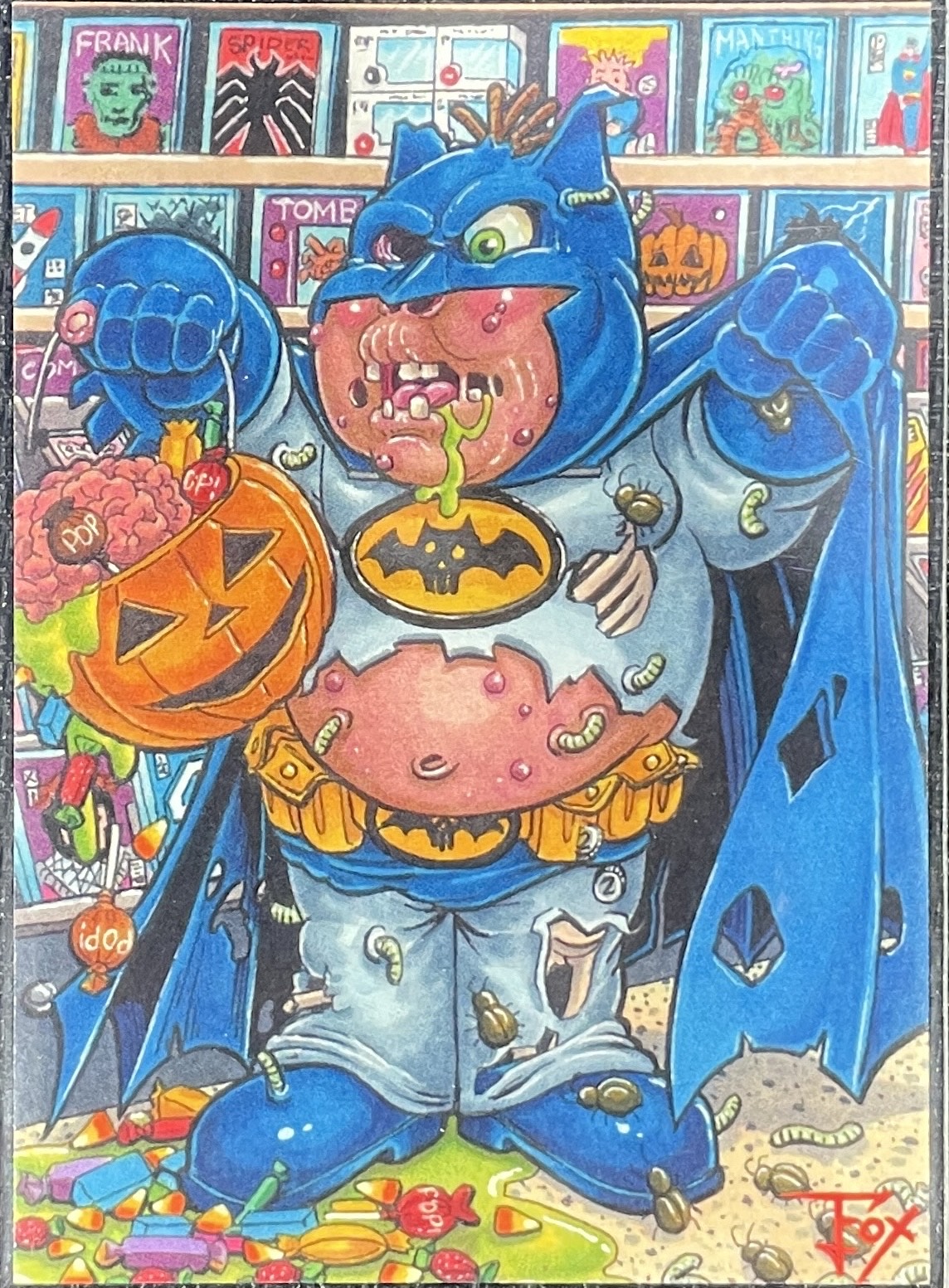 Gotham Central Halloween Collector Cards Signed Edition limited to 50 sets