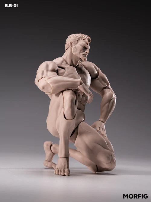 INART Male Body β - White - 1/12 Action Figure