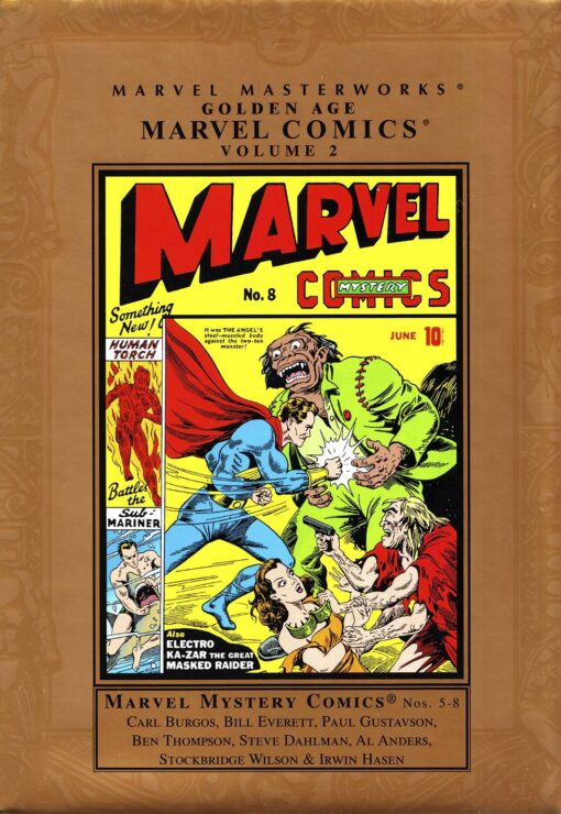 Marvel Masterworks Golden Age Marvel Comics Hardcover Volume 02 (New Printing)